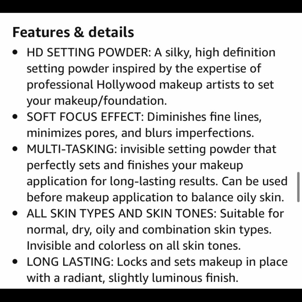 True Luscious Camera Invisible Powder ❤️5/$25❤️ - Picture 5 of 8
